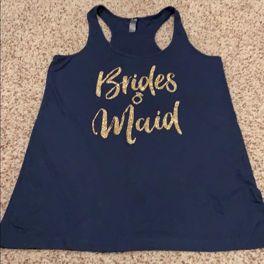 LIKE NEW 💛 Bridesmaid tank